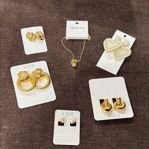 J Crew assorted jewelry